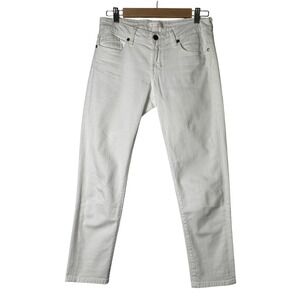 Aristocrat Premium Denim Womens White Skinny Jeans Size 27 Stretch Cotton USA